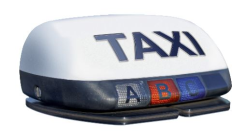 lumineux taxi cap
